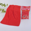 Wedding wedding return gift big red happy word towel pink towel embroidery gift bag 35.75 big towel. 