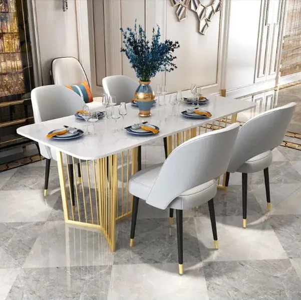 Luxury%20marble%20dining%20table%20marble%20effect%20sheet%20top%20dining%20table%20simple%20gold%20legs%20cafe%20marble%20dining%20table%20(Only%20Table)%20-%20Image%203