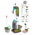 Home Little Helper Cleaning Accessories For Kids 23 Pcs Kids Cleaning Set with Vacuum for Toddlers - Pretend Play Cleaning Tools Kids Broom and Dustpan for Girls Boys Gifts - Multicolor. 