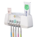 Plastic-Toothbrush-Holder-Toothpaste-Holder Multifunctional Bathroom Accessories Holder. 