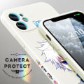 Infinix Hot 10/X682B/X682C Cartoon Anime Hunter Cute Killua Edge Pattern Silicone Full Camera Protect Case Cover. 