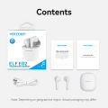 Vention Elf E02 Wireless Earbuds Bluetooth 5.3 Earphone Smart Noise Reduction Sweatproof Half in-Ear Headset Mini Microphone Touch Control TWS True Wireless Earphones. 