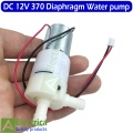 TEC1-12706 Peltier Module , HY510 Thermal Compound Grease Paste 40*40*12mm Water Block , 2 Fit pipe and  DC 12V 370 Diaphragm Water pump Self Priming Pump by Electrica. 