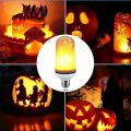 LED Light Fire Flicker Effect Bulb with Flickering 5W E27 Base. 