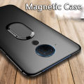 Protect Cover For Nokia 5.4 Soft matte Case full Protector Shockproof Car Magnetic Holder Ring Back Cover Nokia5.4 Phone Cases. 