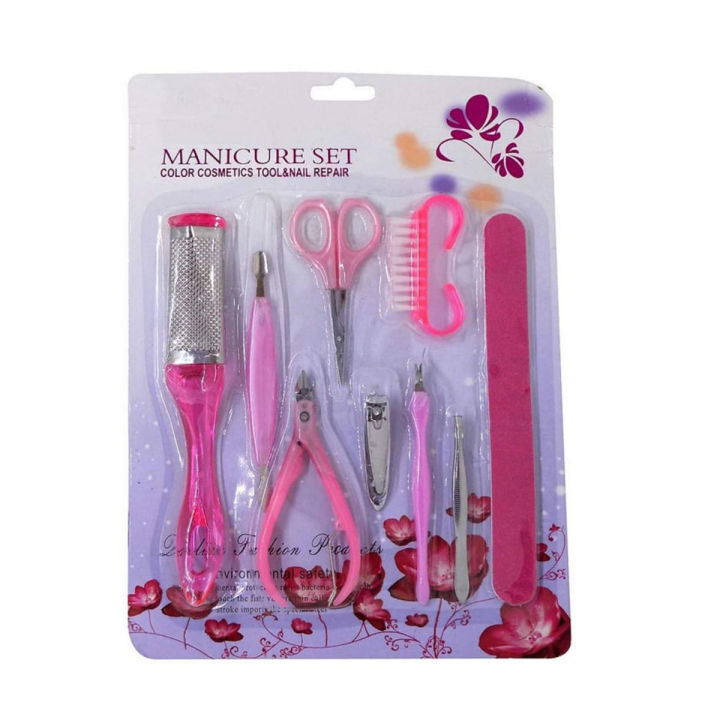 Manicure Pedicure Nail Care Grooming Kit Set Tools