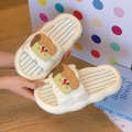 Fun and Cute Toast Slippers for Women in Summer, Thick Seaside Soft Bottom, Anti Slip Creative, Indoor Cool Slippers, Swing. 