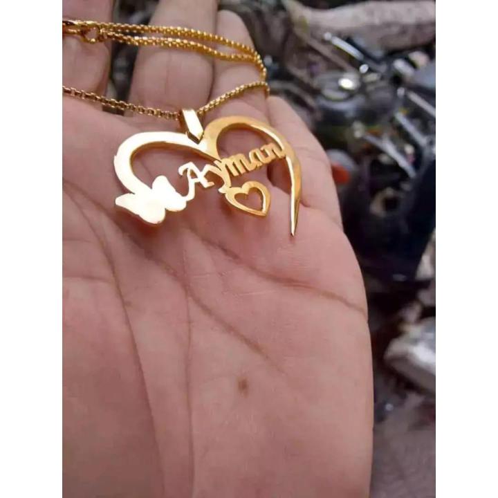 Namely accessories 22K Gold Plated Customized/Name necklace