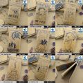 【happy one】Ceative New Gintama/Fairy Tail/Naruto/One Piece/Conan etc Khaki PU Long /Purse. 
