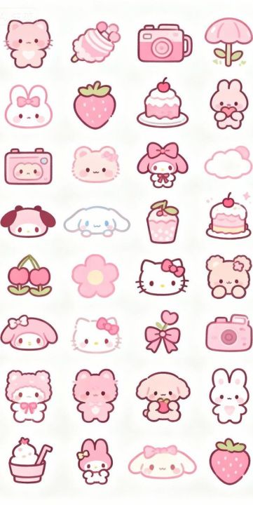 Kawaii%20stickers%20Pack%20Of%2032%20Sanrio%20inspired%20pink%20aesthetic%20Sticker%20cute%20chibi%20decals%20Laptop%20&%20Mobile%20Back%20Cover%20Sticker%20stationery%20Hello%20Kitty%20style%20My%20Melody%20inspired%20Cinnamoroll%20cute%20bunny%20pink%20kitty%20teddy%20bear%20chibi%202Inchx2Inch%20Each%20Sticker%20Size%20-%20Image%202