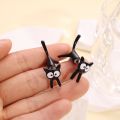 Female Handmade Cartoon 3D  Animal Earrings  Cute Simple Style Cat Stud Earring  Party Jewelry Accessories. 