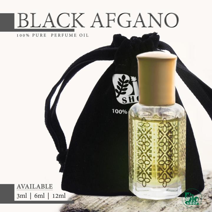 Black Afgano Arabic Attar Non-Alcoholic Original Concentrated Perfume Oil for Men & Women