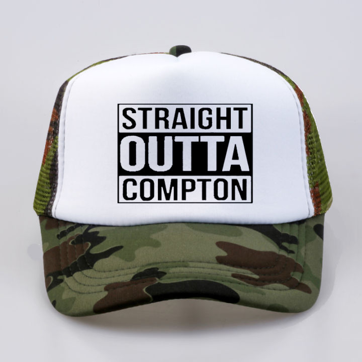【wenfangdianpu】Hot Sale Straight Outta Compton caps Compton Man Popular high quality Baseball Mesh Cap hat