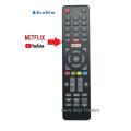 EcoStar Remote For Smart LED TV with YouTub & Netflex Button. 