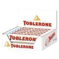 Toblerone White Chocolate 100gm Pack of 20 (Imported Swiss). 