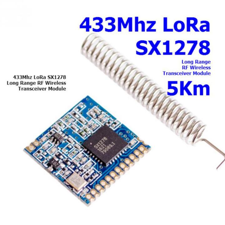 433MHz LoRa SX1278 long range RF wireless module DRF1278F for arduino