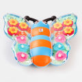 FunBlast Transparent Butterfly Gear Toys - B/O Musical Butterfly Toy with Sound & Flashing Lights, 360 Degree Rotating Electric Insects Toy for Kids, Boys, Girls, Light & Sound Toys for Kids. 