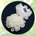 2pcs Flower Bride High Heel Shoe Decorations Clip Shiny Clips Charm Buckle Bow Ribbon Clamp. 