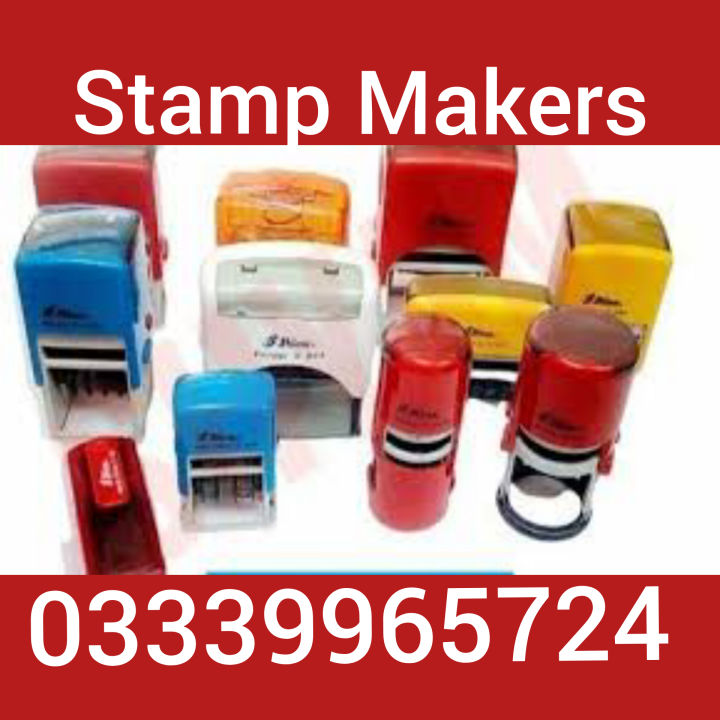 Stamp Makers, Self ink Stamp, Logo Stamp