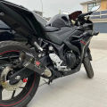 Akrapovic Carbon Fiber Exhaust Muffler Silencer CE9 For Bikes Motorcycle Yamaha Honda Suzuki - Matt Black Carbon Tip Matt with Carbon Tip. 