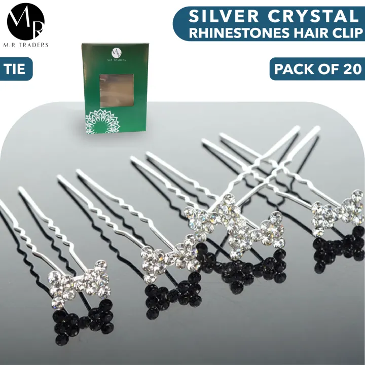 Silver%20Crystal%20Rhinestones%20Hair%20Clip,%2020%20Pcs%20Rhinestone%20Hair%20Pins%20Clips,%20Hair%20Styling%20Tools,%20Women%20Headwear%20Decorative%20Hair%20Accessories%20-%20Image%209