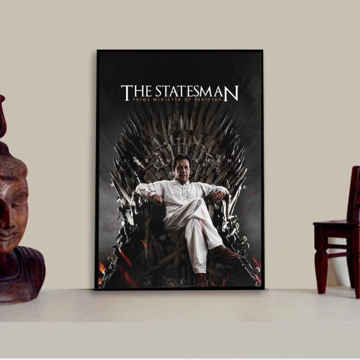 Imran Khan Photo Frame for Fans The Statesman Motivation