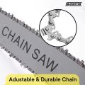 Professional 4 Inch/ 5 inch Angle Grinder Conversion Electric Saw - Multifunctional Household Woodworking Chainsaw Portable Mini Small Logging ChainsSaw Machine - 220V. 