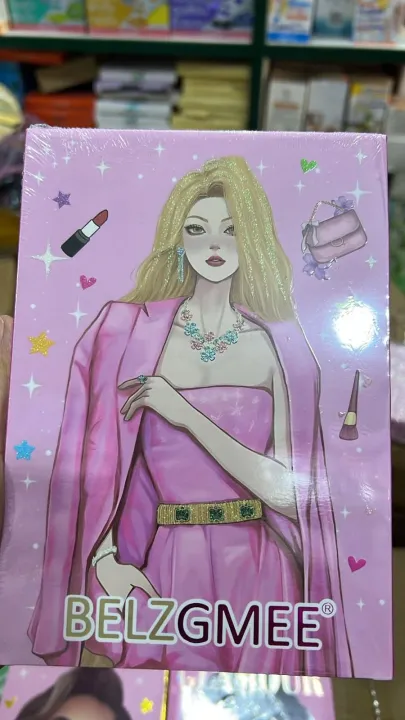BELZGMEE%205%20in%201%20Makeup%20Palette%20Book%20%E2%80%93%20All%20in%20One%20Eyeshadow,%20Highlighter,%20Blush,%20Contour%20&%20Lip%20Palette,%20Full%20Face%20Makeup%20Kit%20for%20Girls%20-%20Image%203