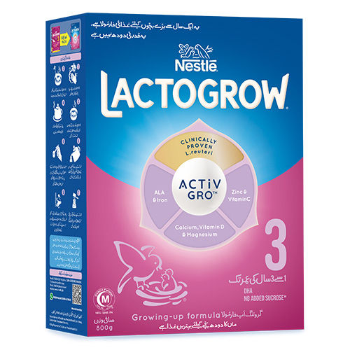 NESTLE LACTOGROW 3 Growing-up Formula Powder Milk 800g