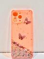 Redmi 12 4G Girls Back Cover - Girls Back Cover - Fancy Flower Butterfly Covers - Redmi 12 4G Back Cover. 