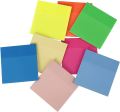 Sticky Notes Colorful Notes 3x3, Super Sticking Power Memo Pads, Self-Sticky Removable Note, 100 Sheets/Pad, School Supplies 76*76 MM. 