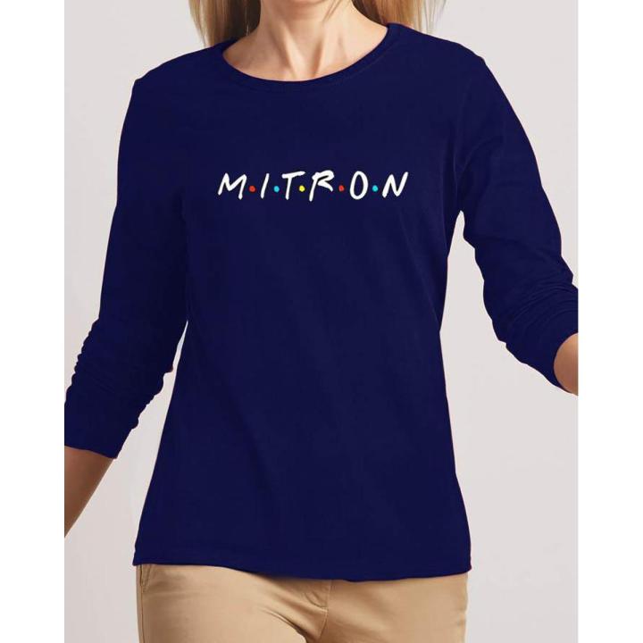 Mitron New Fashion Navy Blue High Printed Design High Quality T-shirt