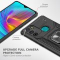O-Lonnie for Infinix Hot 9 Play Back Cover Camera Protect ring finger stand holder Phone Case. 