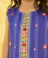 Sapphire Kids - Girls 2 Piece - Printed Dobby Suit - Dress for Girls. 