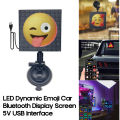 Set Expression Display Led Screen Panel Led Wall Intelligent Car Screen Led Pixel Screen USB Interface. 