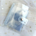 Photography Cute Card Stock Binders Albums Transparent Glitter Jelly Color Photo Album Mini Photo Album Card Holder Instax Album. 