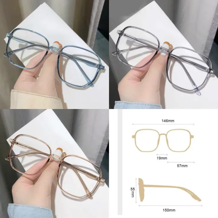 2021%20new%20glasses%20women's%20Korean%20black%20frame%20glasses%20women's%20anti%20blue%20light%20spectacles%20frame%20fashion%20eyewear%20-%20Image%204