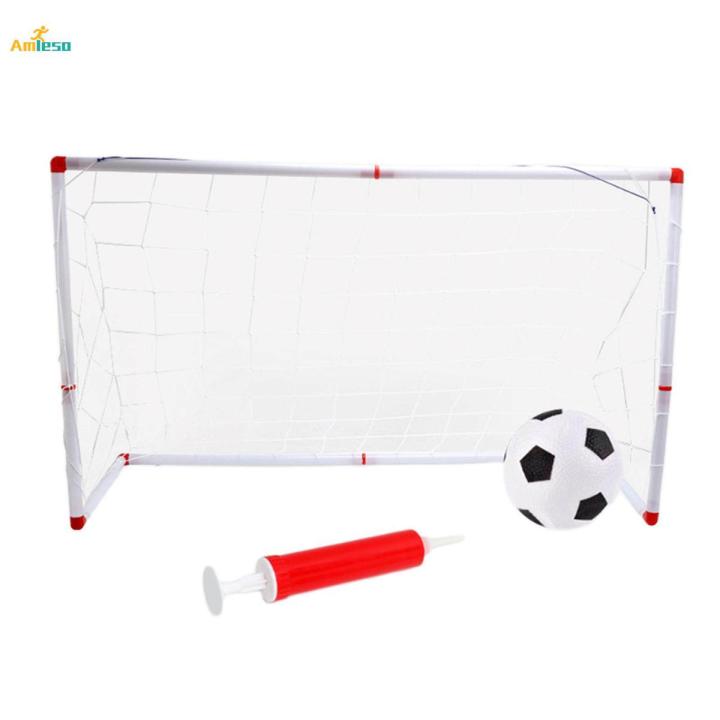 Soccer Football Goal Post, Toys Lawn Activities Training Practice Set