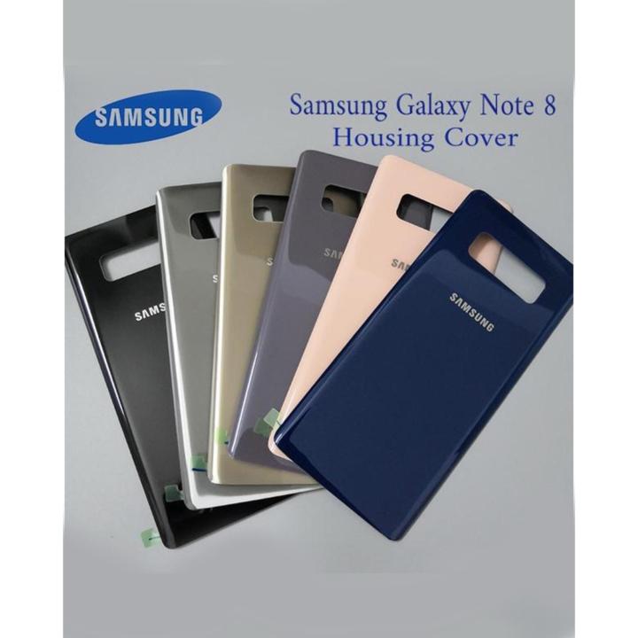 Samsung%20Galaxy%20Note%208%20Back%20Glass%20Panel%20Battery%20Door%20Cover%20Housing%20Replacement%20-%20Image%204