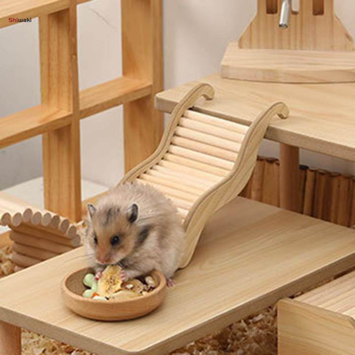 Wooden Cage Accessories Rats Gerbils Hamster Stairs Ladders