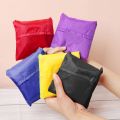 Ripstop Nylon Reusable Grocery Shopping Bag Foldable Travel Pouch. 