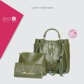 Bag X Luxury 3 piece Bagset Women's Cross Body & Shoulder Bag - hand bag for girls , bags for girls , Bags for women , Large Capacity Women Bag Ladies Leather Tote Fashion Shoulder Bags for Women 2023 Wallet. 