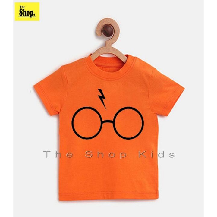 The Shop - Orange T-Shirt For Boys & Girls Kids - O-HP1