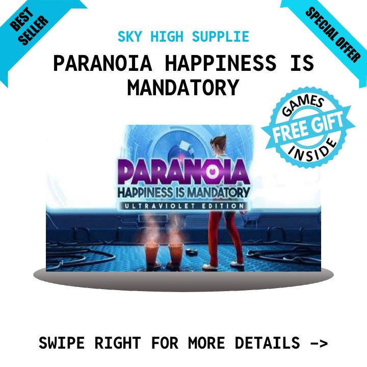 PARANOIA HAPPINESS IS MANDATORY.JPG - PC Game - Easy and complete ...