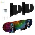 Skateboard Wall Mount Skateboard Storage Rack for Home Garage Long Boards. 