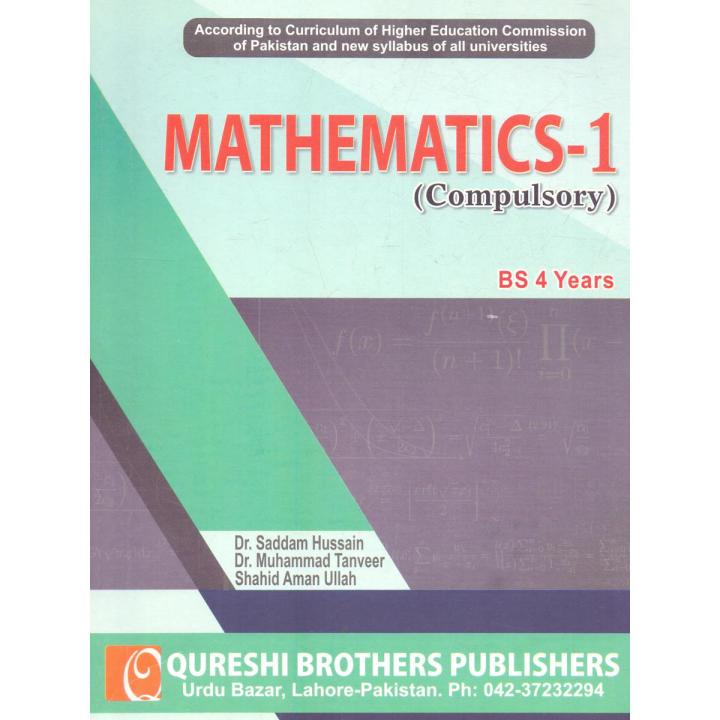 Mathematics for BS 4 Years