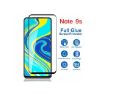 Redmi Note 9S Black 9D 11D 21D Full Glue Screen Protector Tempered Glass Film High Quality Glass Protector. 