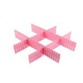 4pcs - Drawer organizing board storage box home decor wardrobe short box clothes dividers plastic box for storage adjustable Drawer Organizer Board Storage Boxes- LARGE. 
