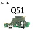 USB Charging Port Dock Plug Connector Charger Board Microphone Flex Cable Parts For LG Q7 Plus Alpha Q7a Q8 Q9 Q51 Q61 Q92 5G. 