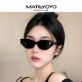 MATEYOYO Women’s Foldable Sunglasses Retro Cat’s Eye Sunglasses Narrow Frame Fashion Summer Sunglasses UV400 Protection Polarized Sunglasses Eyes Protection Eyewear Sun Glasses For Women. 